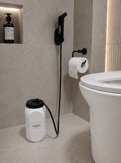 Taharah Portable Electric Bidet - Zero Installation Home Bidet